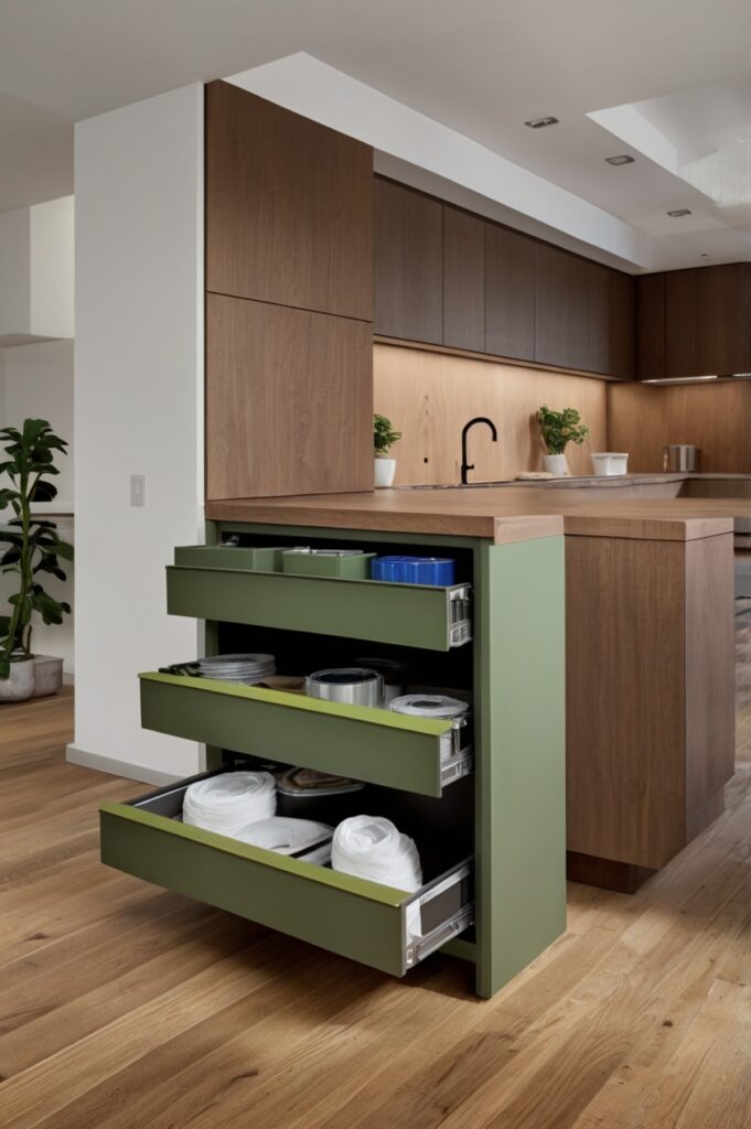 Add Pull-Out Trash and Recycling Systems
