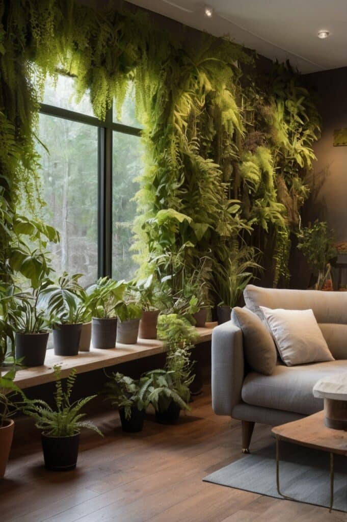 Hanging Plants or Living Wall