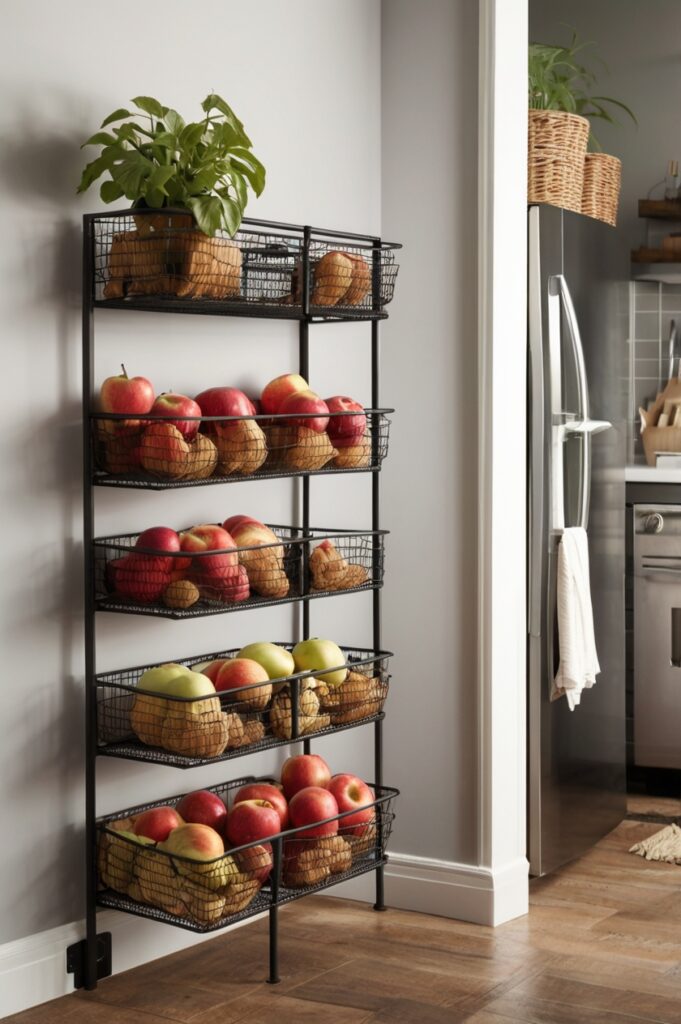 Use Wire Basket Organizers
