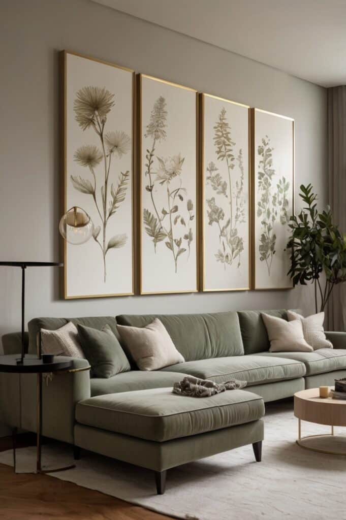 Vertical Panel Arrangement