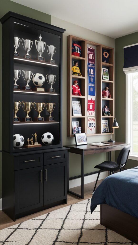 Display Space for Collections and Achievements