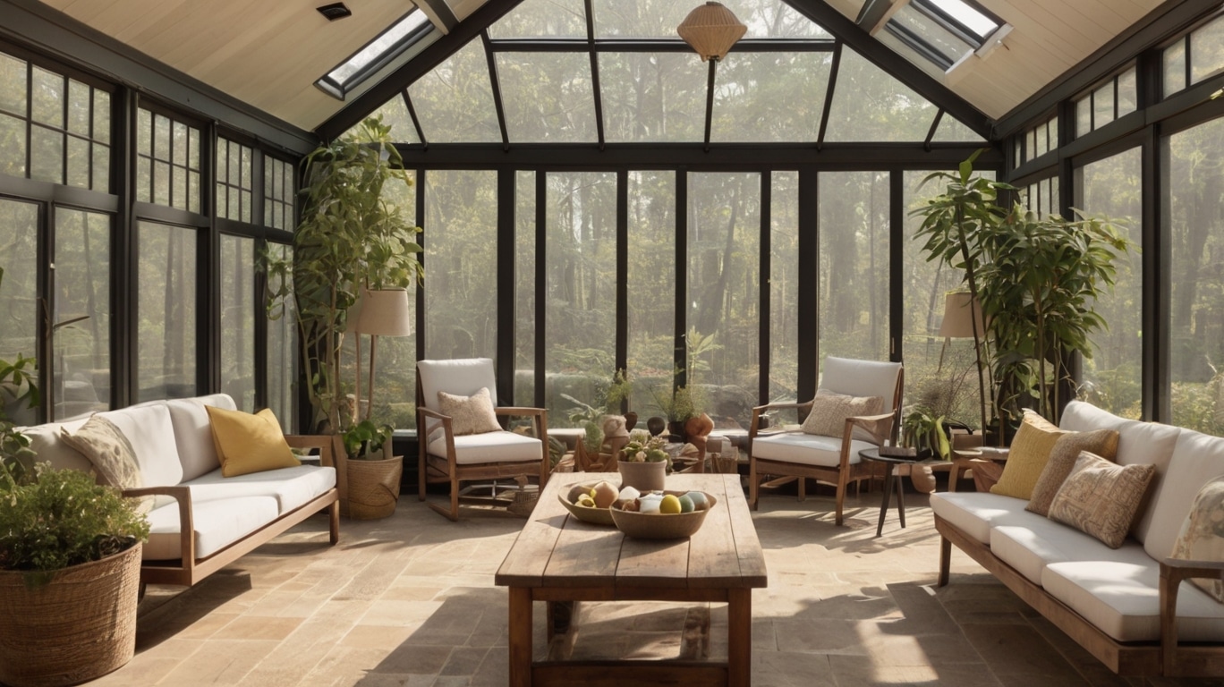 Read more about the article 25 Enclosed Sunroom Ideas for Stylish and Inviting Environments