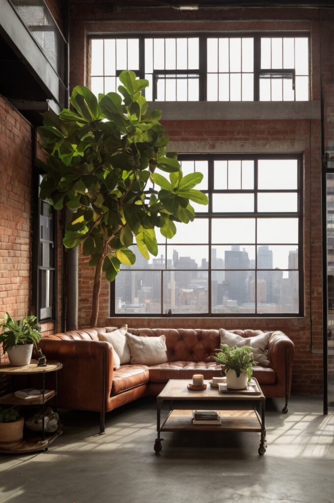 Industrial Loft Sunroom