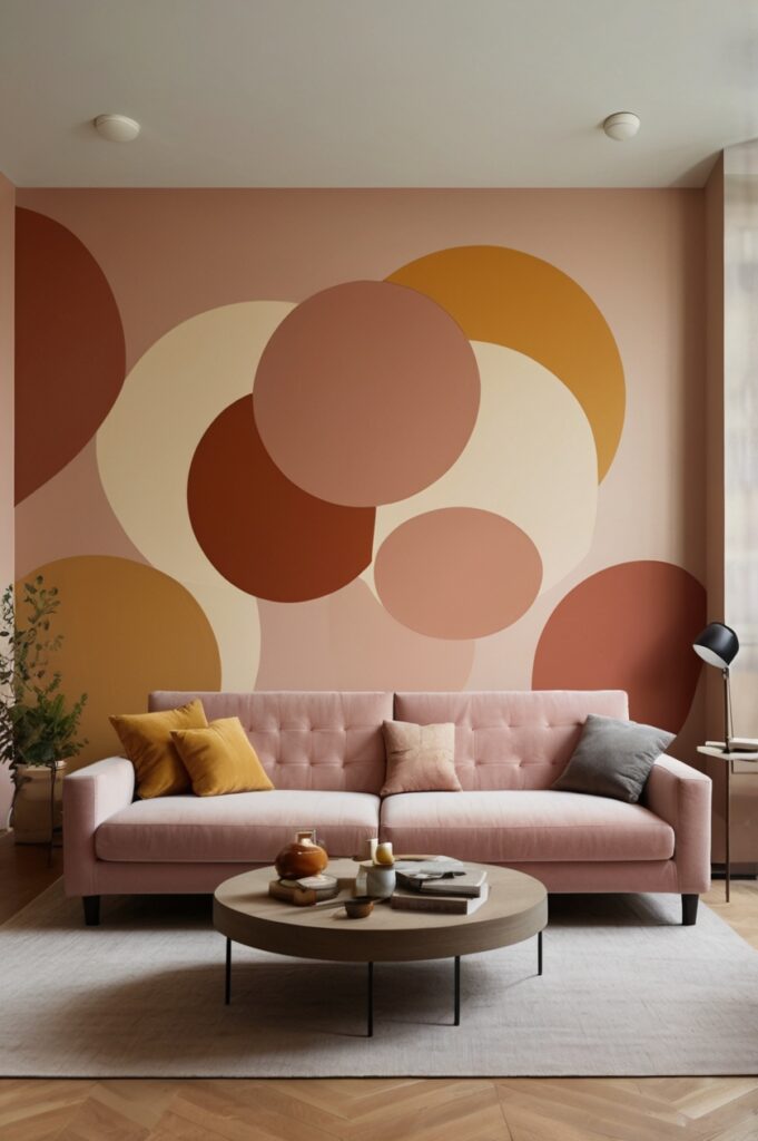 Painted Mural or Color Blocking