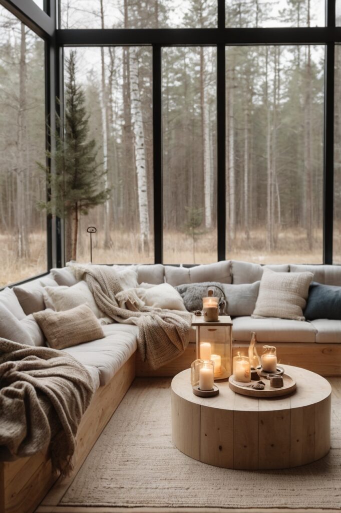 Scandinavian Hygge Sunroom