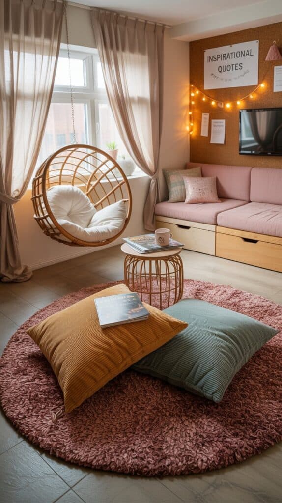Hangout Zones Beyond the Bed
