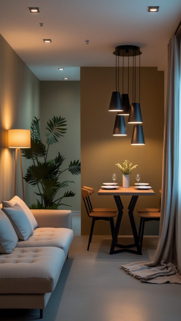 Zone with Strategic Lighting Layers